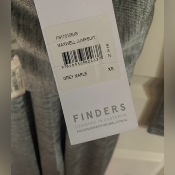 Finders Keepers Maxwell Jumpsuit in Grey Marle - Picture 4 of 7